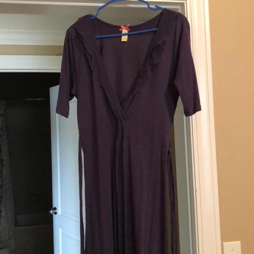Down east outfitters long purple maxi dress size L